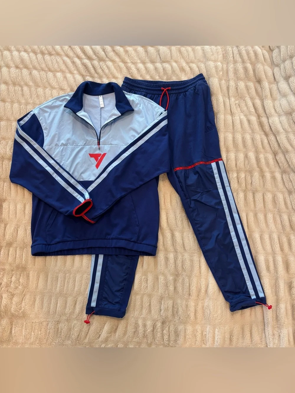 Adidas Trae Young Jacket Basketball NBA Windbreaker Track Pant Set Size L